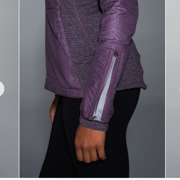 lululemon athletica Rebel Runner jacket Women's Lavender suze8 - Picture 15 of 16